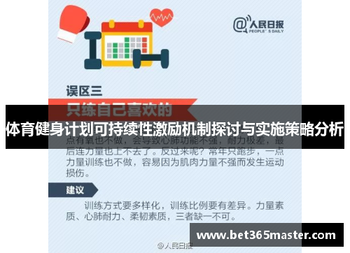 体育健身计划可持续性激励机制探讨与实施策略分析